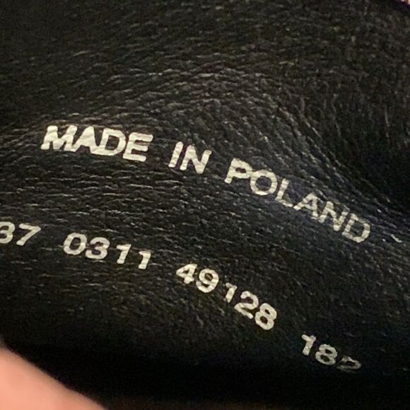 Sanita Safran Size 37 - 6 cracked leather clog ankle boots in floral rose - Picture 12 of 16